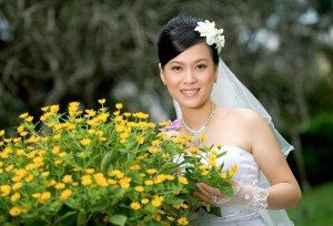 Cô dâu xinh chụp cưới cùng với studio Dinh Khac Dung